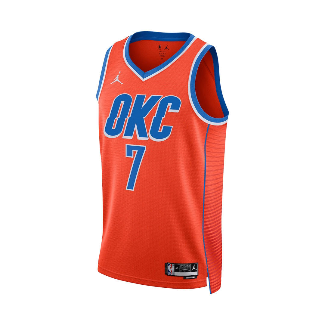 Regata NBA - Oklahoma City Thunder Statement Edition Swingman Version