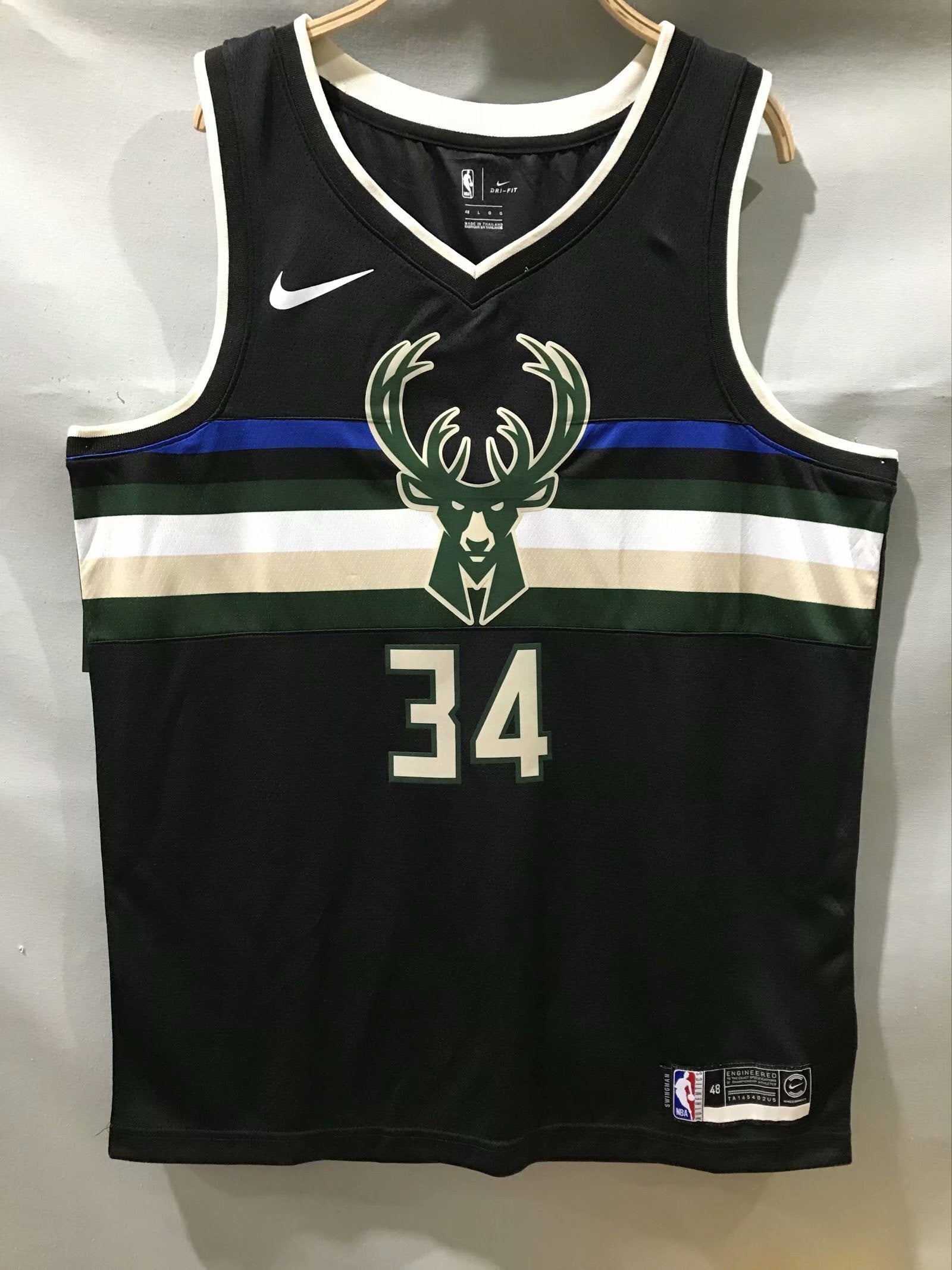 Regata NBA - Milwaukee Bucks Statement Edition 20/21 Swingman Version