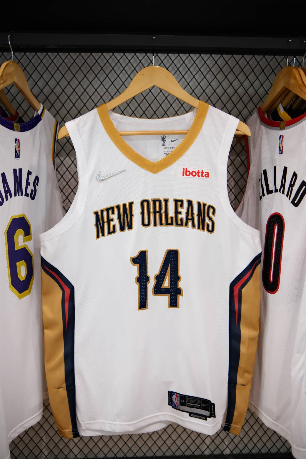 Regata NBA - New Orleans Pelicans Association Edition 21/22 (75º aniversário NBA) Authentic Version