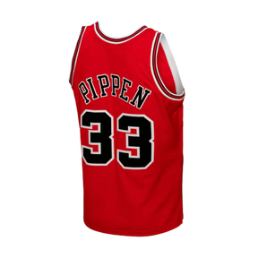 Regata NBA Chicago Bulls 2003/04 Mitchell & Ness Hardwood Classics Swingman Vermelha Scottie Pippen 33