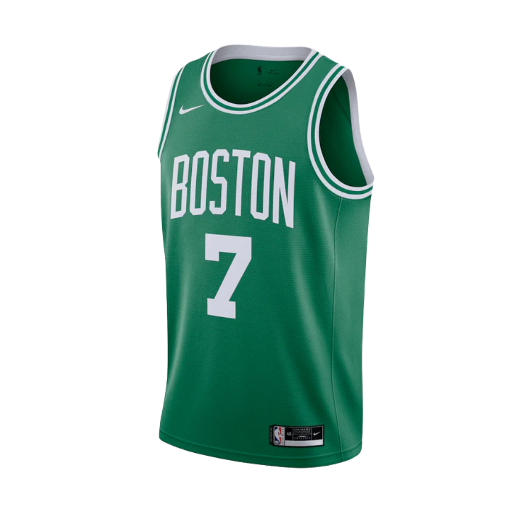 Regata NBA Boston Celtics Icon Edition Swingman  Jersey Verde Jaylen Brown 7