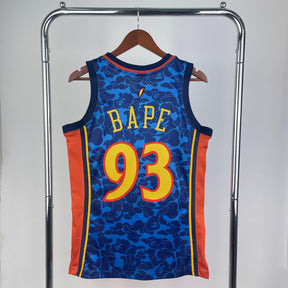 Regata Swingman BAPE X Golden State Warriors Mitchell & Ness Hardwood Classics 2009/10