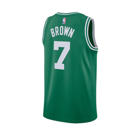 Regata NBA Boston Celtics Icon Edition Swingman  Jersey Verde Jaylen Brown 7