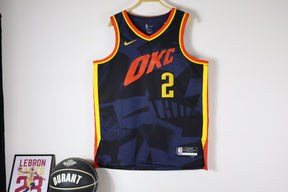 Regata NBA - Oklahoma City Thunder City Edition 23/24 Authentic Version
