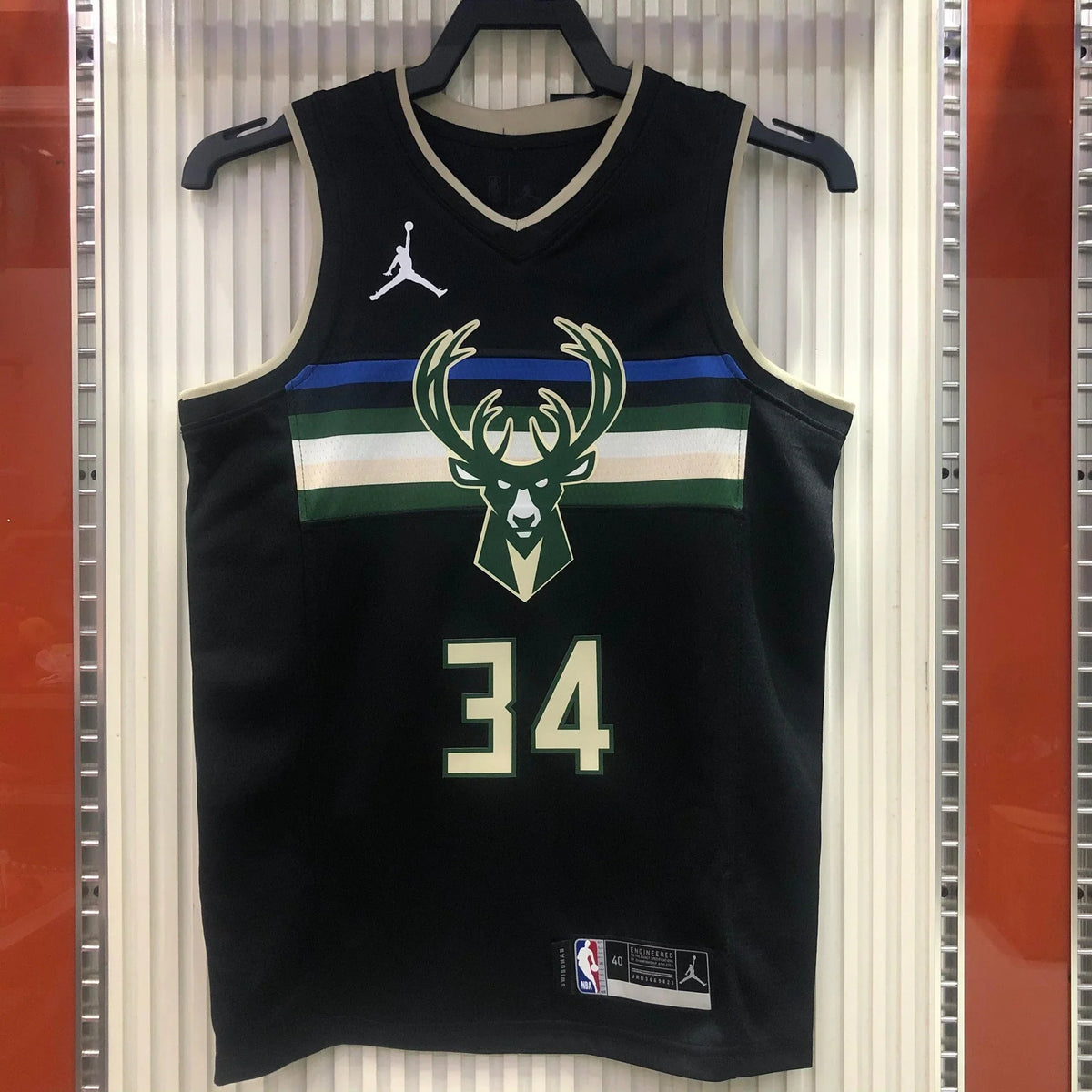 Regata NBA - Milwaukee Bucks Statement Edition 20/21 Swingman Version