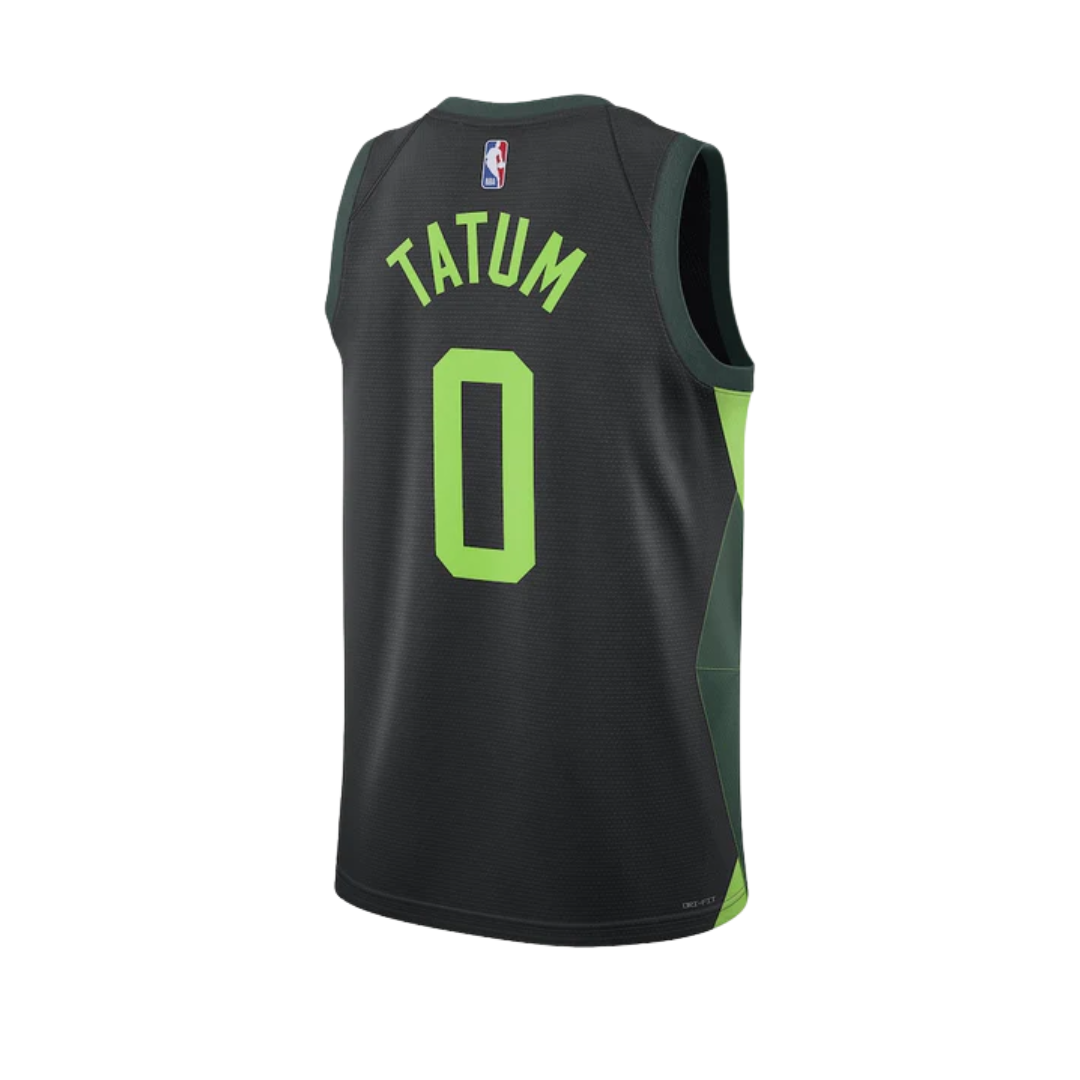 Regata NBA Boston Celtics 24/25 City Edition Swingman Jersey Jayson Tatum 0 Preta