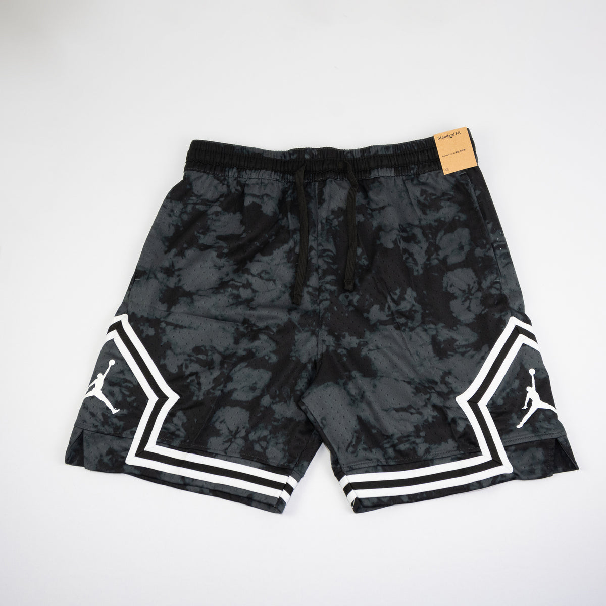 Shorts Jordan Diamond Estampa Preto
