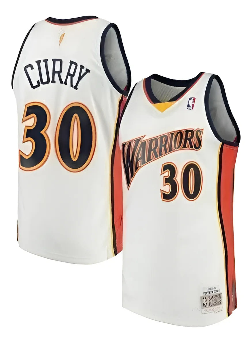 Regata Jersey NBA Retrô Golden State Warriors Home 2009-10 Stephen Curry