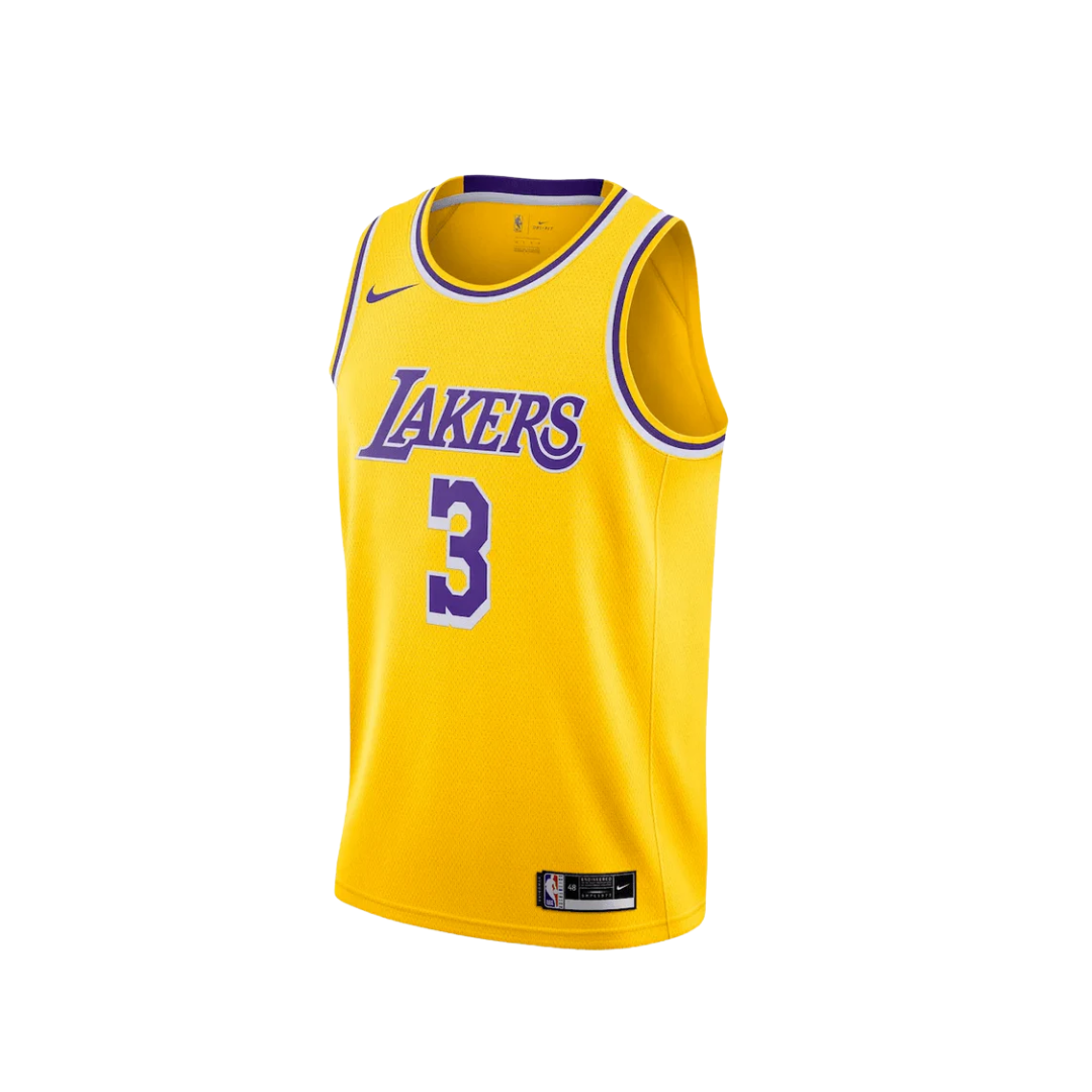 Regata NBA Los Angeles Lakers Icon Edition Jersey 2021 Anthony Davis 3