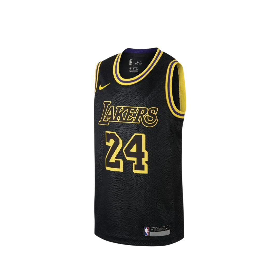 Regata NBA Los Angeles Lakers Black Mamba Edition Jersey Kobe Bryant 24