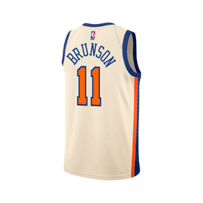 Regata Nike Cream 25-26 City Edition Swingman Jersey New York Knicks Jalen Brunson