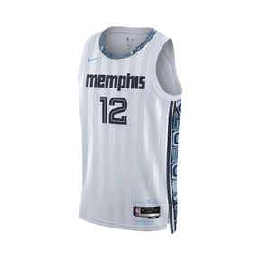 Regata NBA Memphis Grizzlies 25/26 City Edition Swingman Jersey Ja Morant 12 Branca