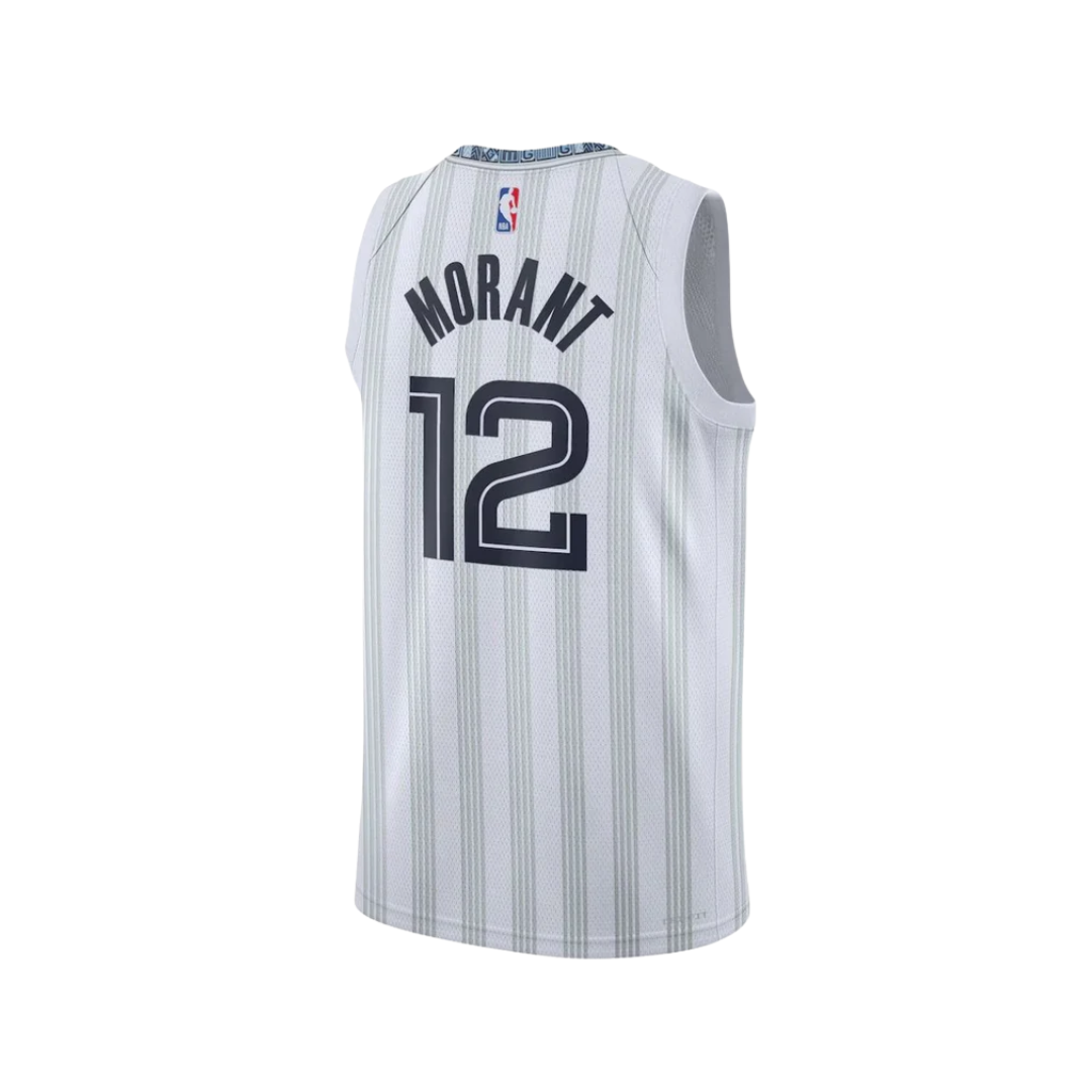 Regata NBA Memphis Grizzlies 25/26 City Edition Swingman Jersey Ja Morant 12 Branca