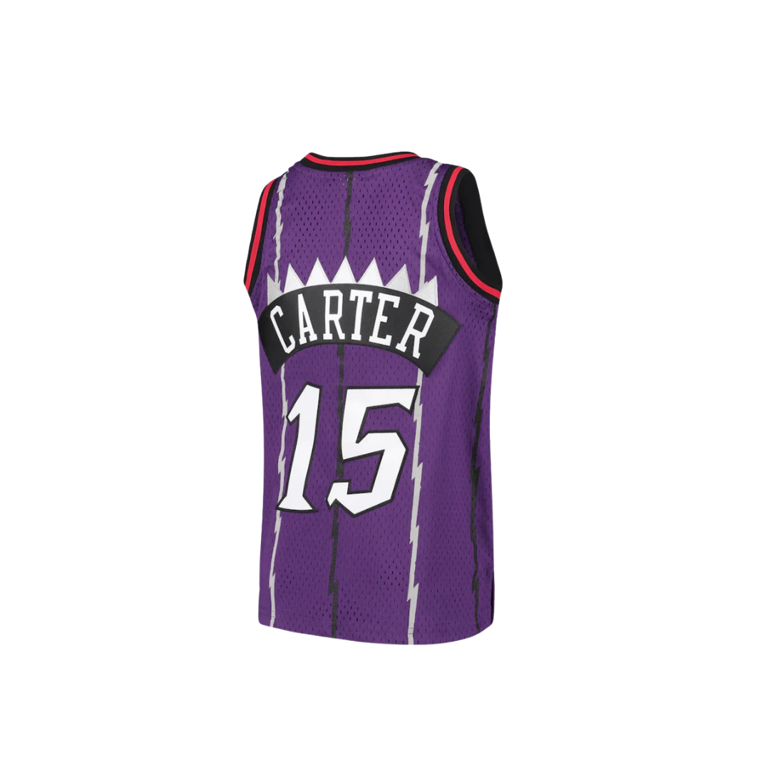 Regata NBA Toronto Raptors 1998/99 Mitchell & Ness Hardwood Classics Swingman Roxa Vince Carter 15