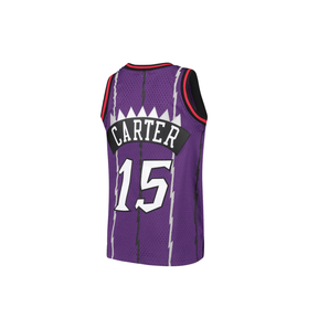Regata NBA Toronto Raptors 1998/99 Mitchell & Ness Hardwood Classics Swingman Roxa Vince Carter 15