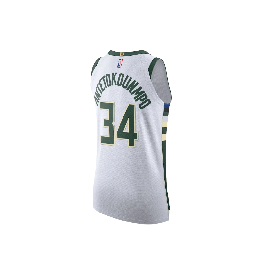 Regata NBA Milwaukee Bucks Association Edition Jersey  Giannis Antetokounmpo 34