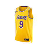 Regata NBA Los Angeles Lakers Icon Edition Swingman Jersey Brownie James Jr. 9 Amarela