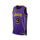 Regata NBA Los Angeles Lakers Jordan Statement Edition Swingman Jersey Brownie James Jr. 9 Roxa