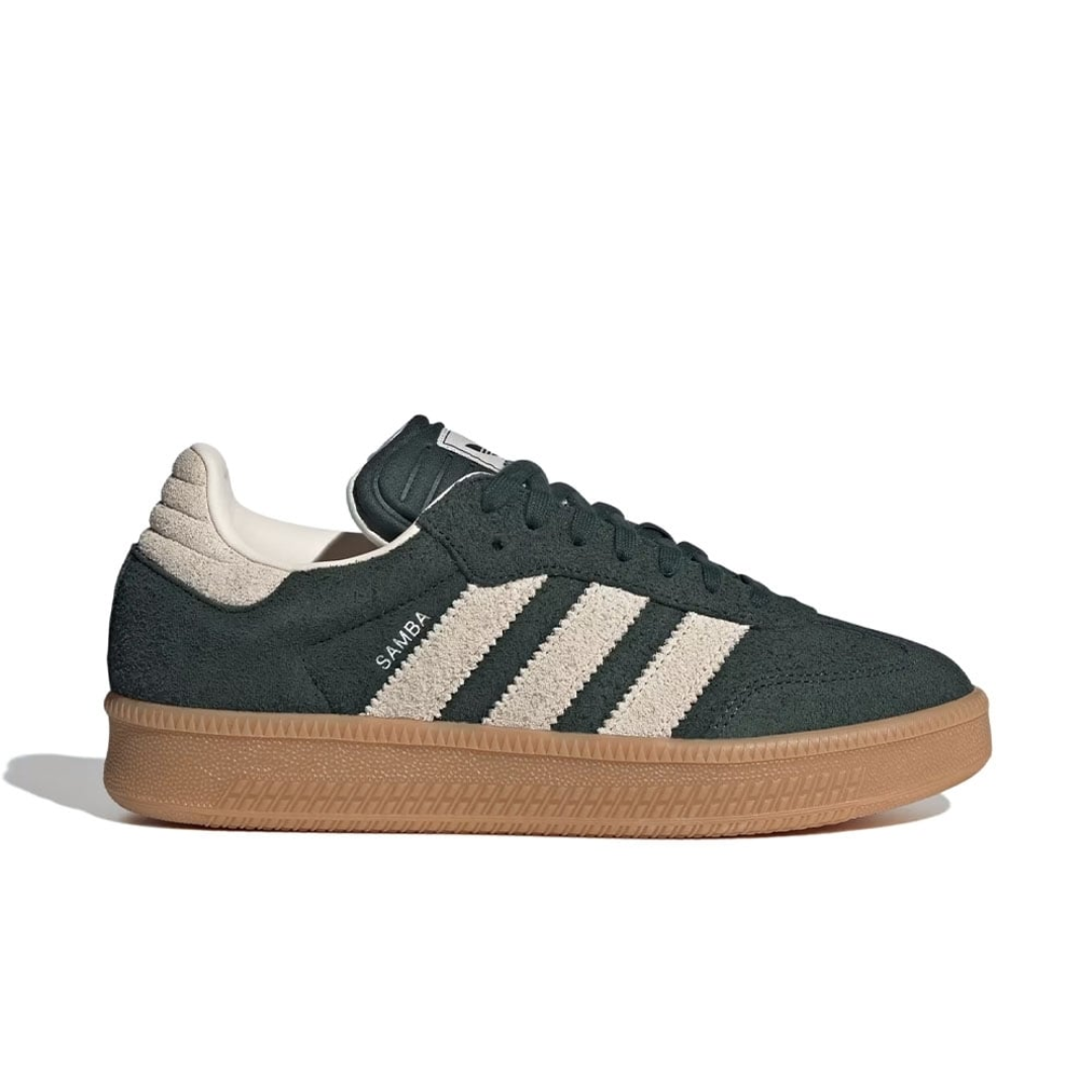 Adidas Samba XLG⁠ Shadow Green Chalk White⁠ .