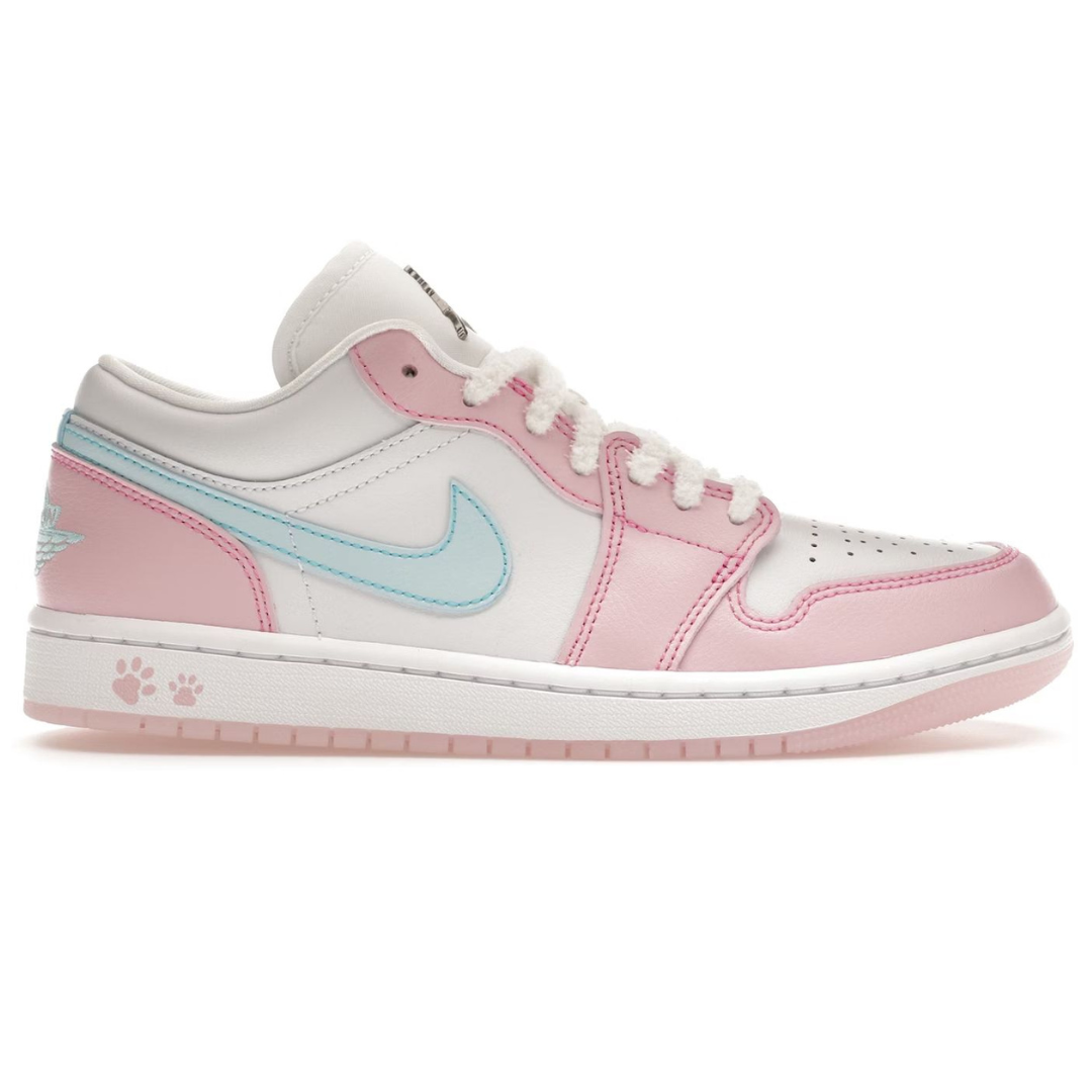 Jordan 1 Low SE Paw Print Pink Foam