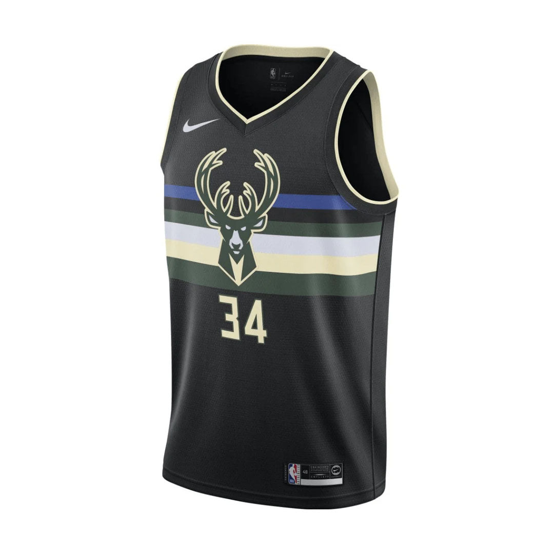 Regata NBA - Milwaukee Bucks Statement Edition 20/21 Swingman Version
