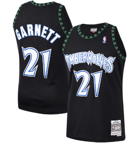 Regata Swingman Minnesota Timberwolves Mitchell & Ness Branca Hardwood Classics 1997/98