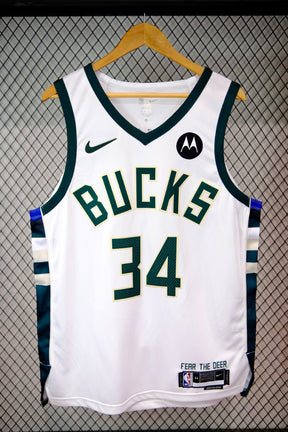 Regata NBA - Milwaukee Bucks Association Edition 24/25 Authentic Version