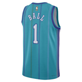 Regata NBA Charlotte Hornets Jordan Classic Edition 23/24 Swingman Jersey LaMelo Ball 1 Verde