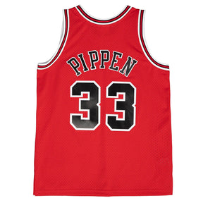 Regata NBA Chicago Bulls 2003/04 Mitchell & Ness Hardwood Classics Swingman Vermelha Scottie Pippen 33