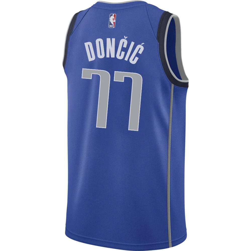 Regata NBA Dallas Mavericks Icon Edition Swingman Jersey Luka Doncic 77