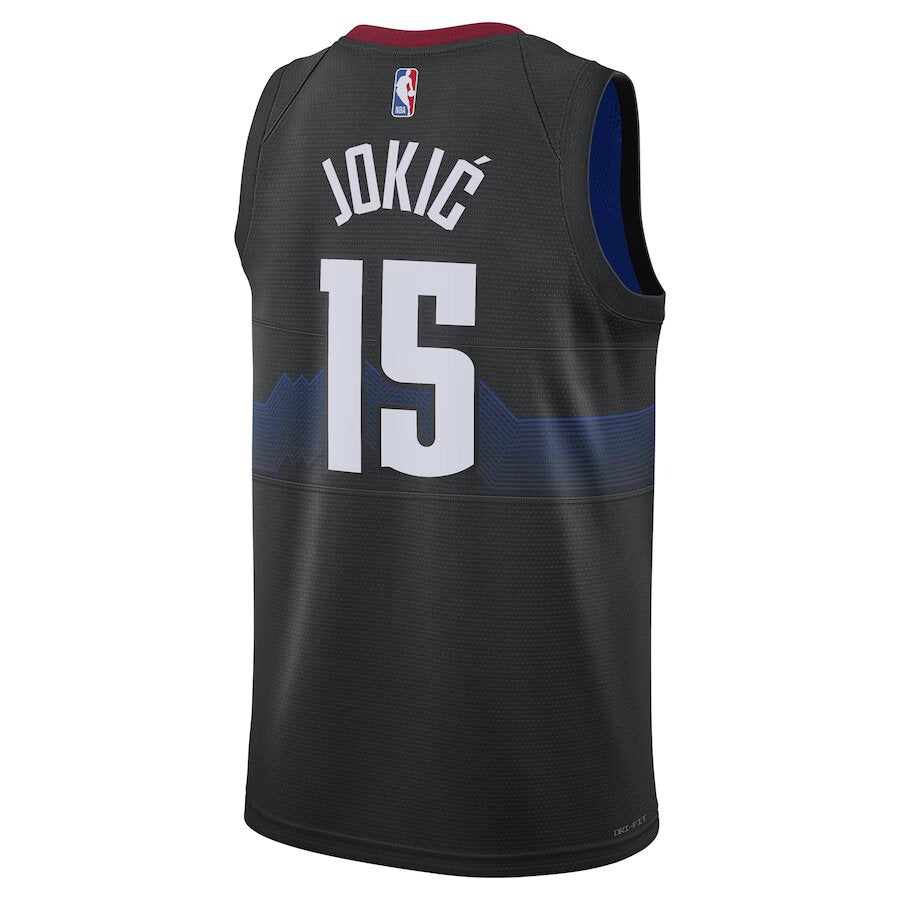 Regata NBA Denver Nuggets City Edition 23/24 Swingman Jersey Nikola Jokic 15
