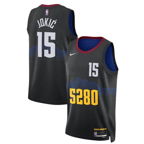 Regata NBA Denver Nuggets City Edition 23/24 Swingman Jersey Nikola Jokic 15