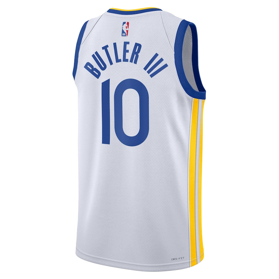 Regata NBA Golden State Warriors Association Edition Swingman Jersey Branca Jimmy Butler III 10