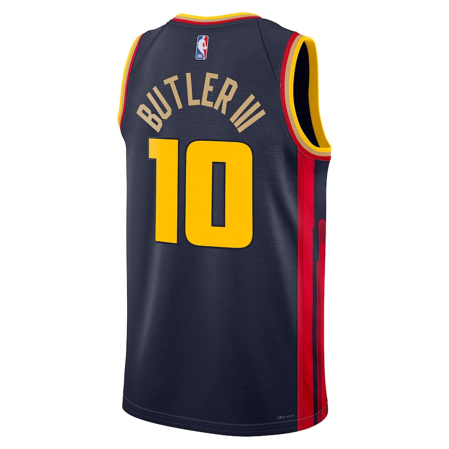 Regata NBA Golden State Warriors Navy City Edition Navy 24/25 Swingman Jersey Jimmy Butler III