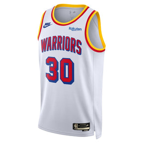 Regata NBA Golden State Warriors Classic Edition 24/25 Swingman Jersey Stephen Curry 30 Branca