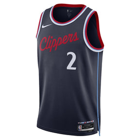 Regata NBA Los Angeles Clippers 24/25 Icon Edition Jersey Kawhi Leonard 2 Navy