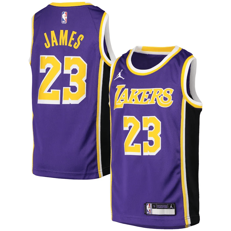 Regata NBA Los Angeles Lakers Jordan Statement Edition 2021 LeBron James 23