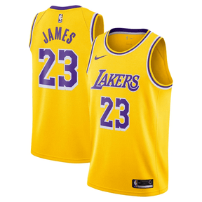 Regata NBA Los Angeles Lakers Icon Edition Jersey LeBron James 23