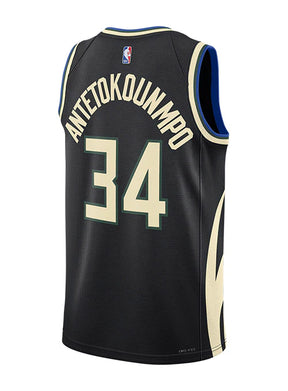 Regata NBA Milwaukee Bucks Jordan Statement Edition Swingman Jersey Giannis Antetokounmpo 34