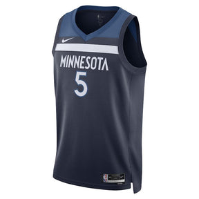 Regata NBA Minnesota Timberwolves Icon Edition Swingman Jersey Anthony Edwards 5 Azul