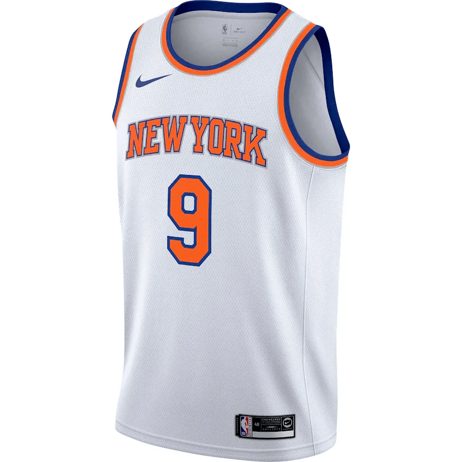 Regata NBA New York Knicks Association Edition Jersey 2021 RJ Barrett 9