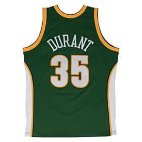 Regata NBA Seattle SuperSonics 2007/08 Mitchell & Ness Hardwood Classics Swingman Verde Kevin Durant 35