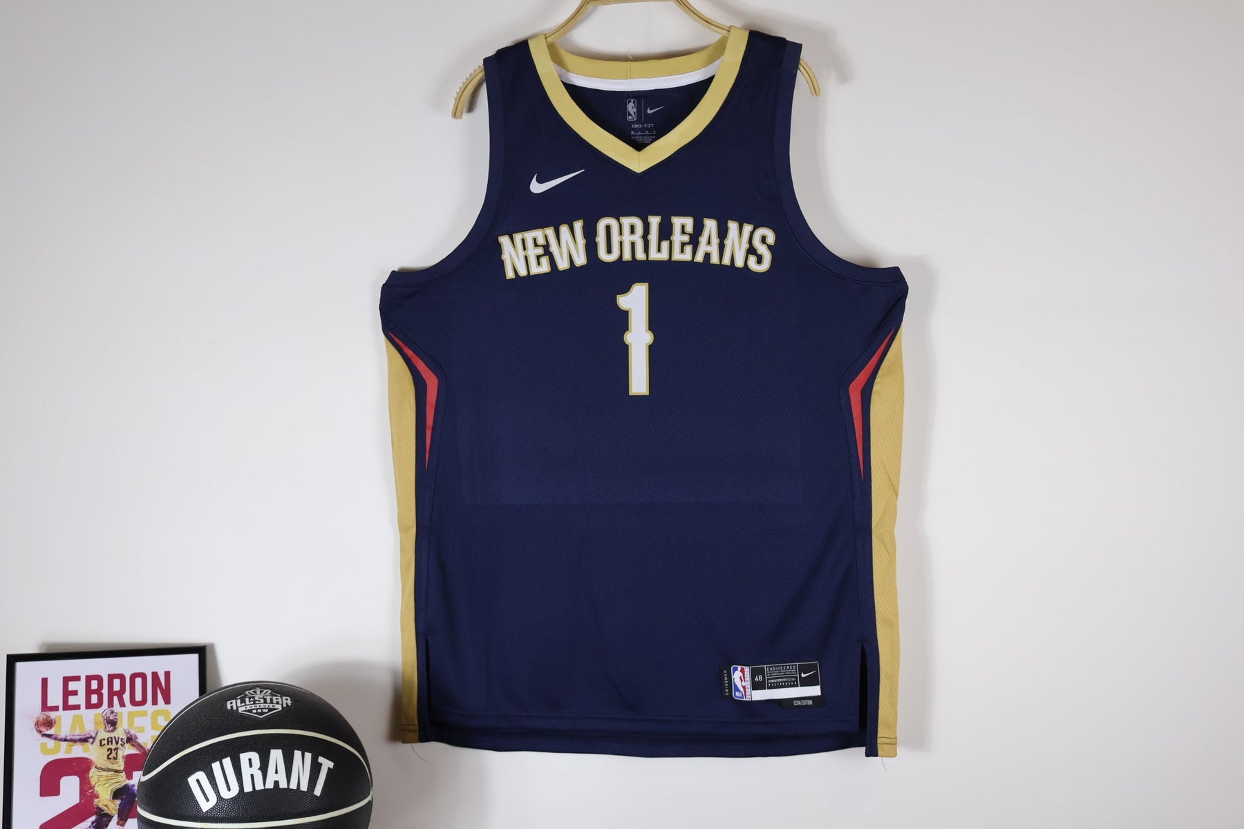 Regata NBA - New Orleans Pelicans Icon Edition Swingman Version
