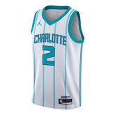 Regata NBA Charlotte Hornets Jordan Swingman Jersey Association Edition Ball 2