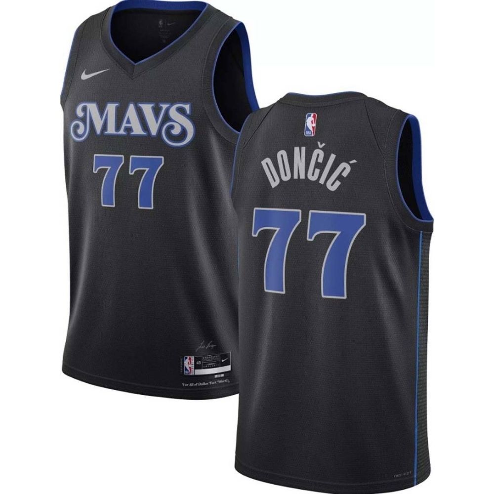 Regata NBA Dallas Mavericks City Edition 23/24 Swingman Jersey Luka Doncic 77