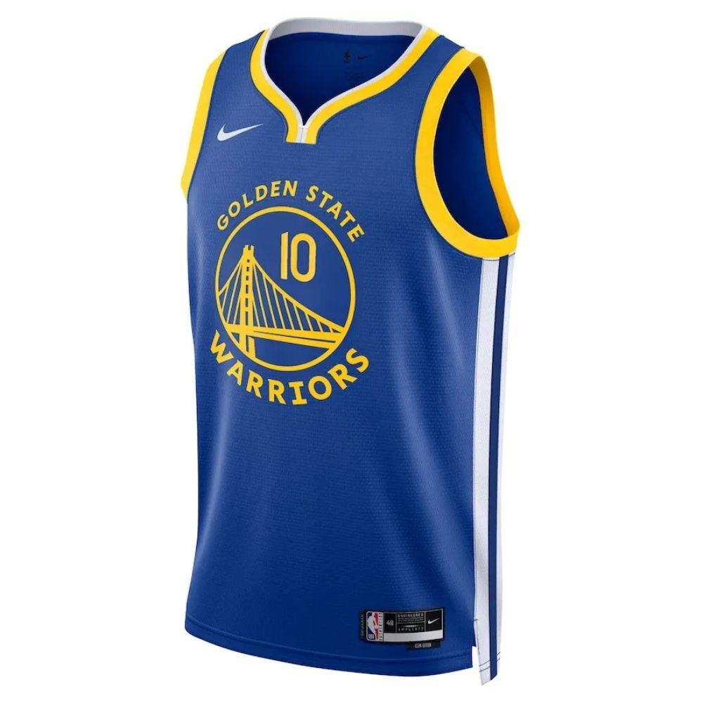 Regata NBA Golden State Warriors Icon Edition Swingman Jersey Azul Royal Jimmy Butler III 10