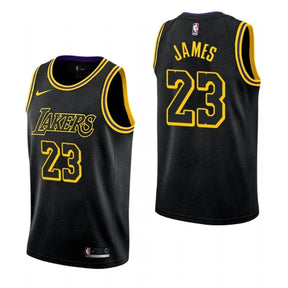 Regata NBA Los Angeles Lakers Black Mamba Edition Jersey LeBron James 23