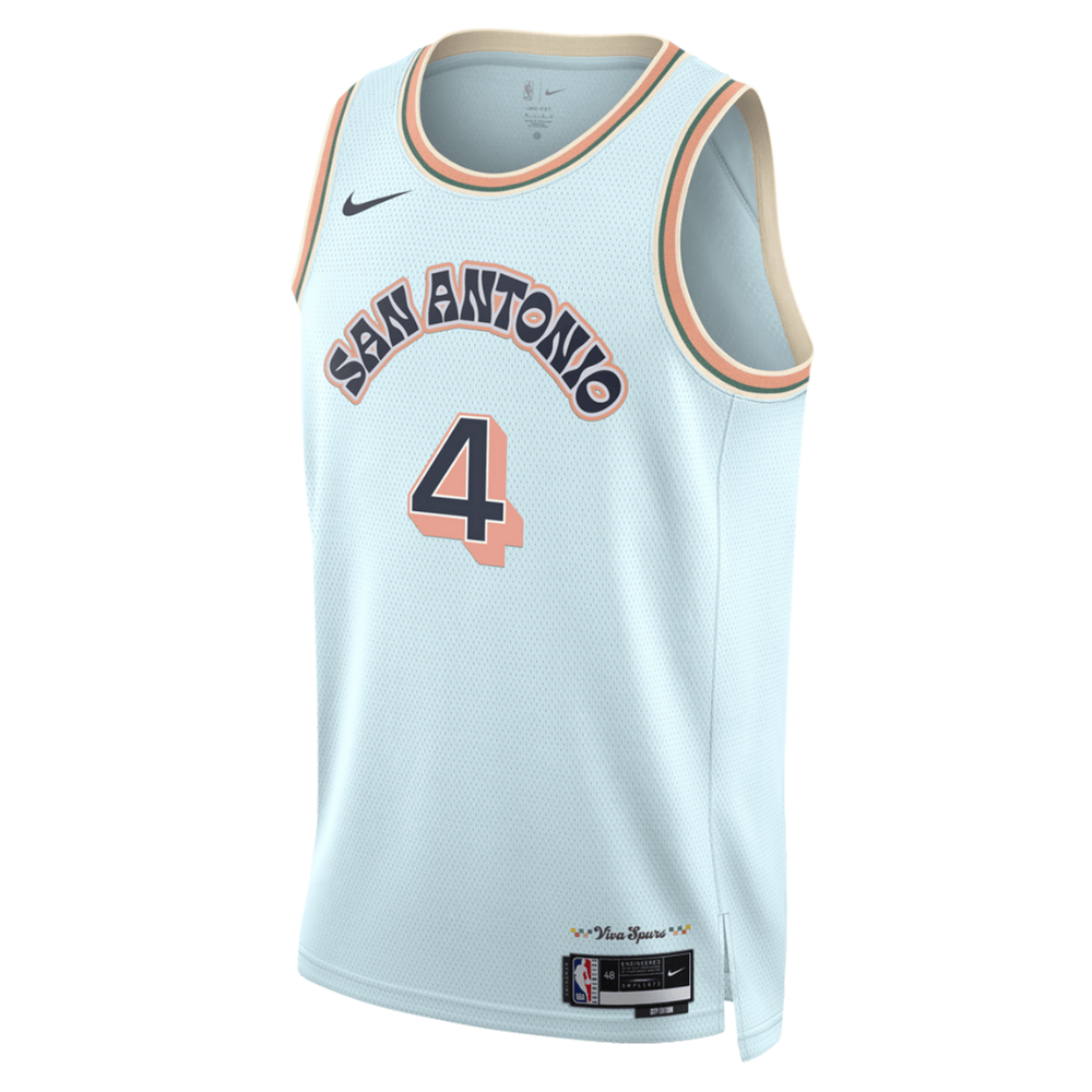 Regata NBA San Antonio Spurs City Edition 24/25 Swingman Jersey De'Aaron Fox 4
