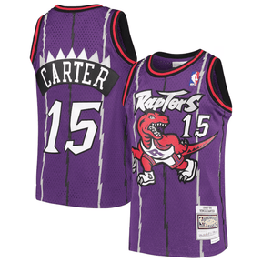 Regata NBA Toronto Raptors 1998/99 Mitchell & Ness Hardwood Classics Swingman Roxa Vince Carter 15