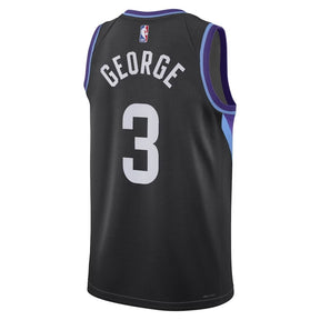 Regata NBA Utah Jazz Statement Edition Swingman Badge Jersey Keynote George 3 Preta